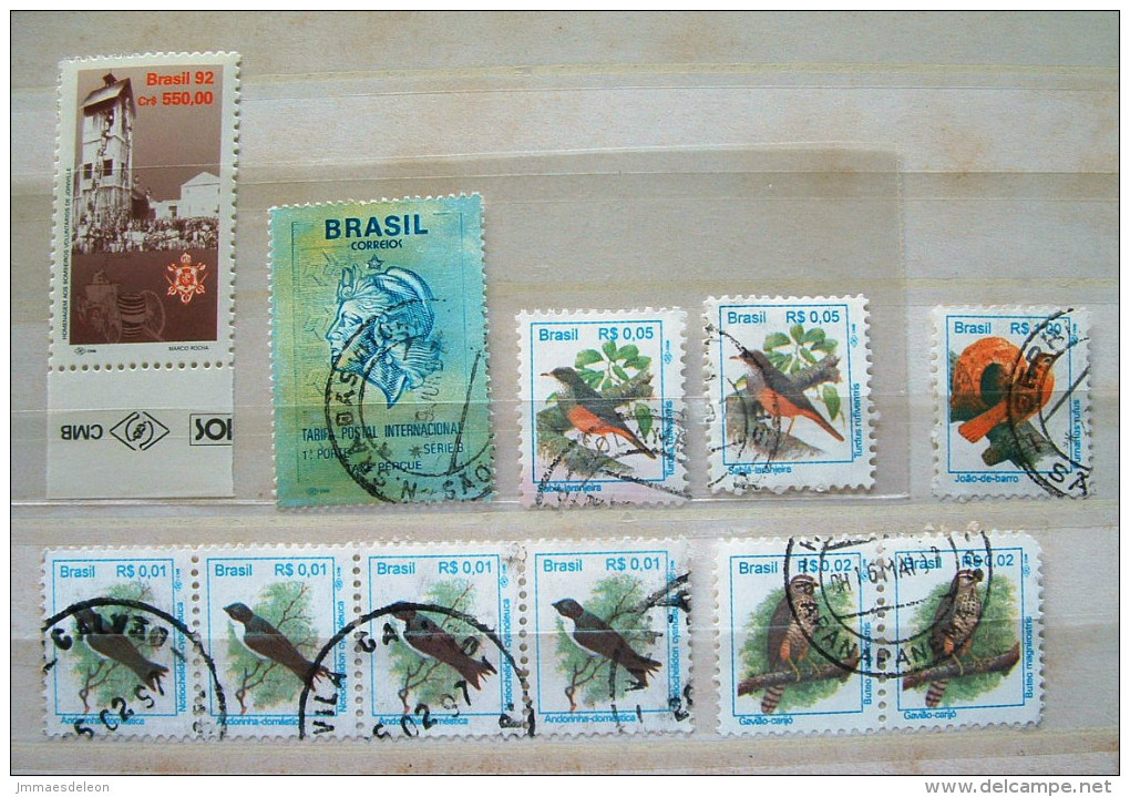 Brazil 1992 - 1993 - Birds - Usados