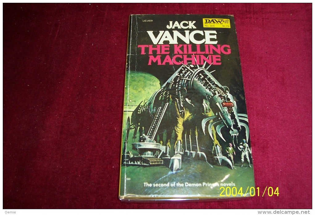 JACK VANCE ° THE KILLING MACHINE - Science Fiction