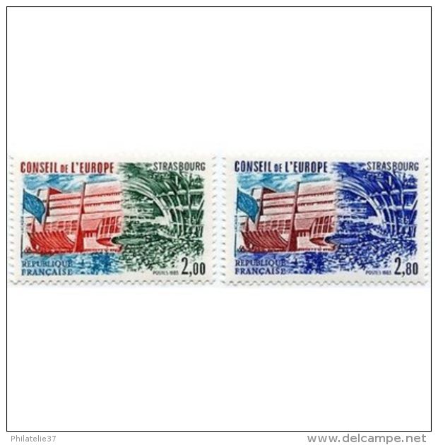 Timbres De Service France N°77 Et 78 - Altri & Non Classificati