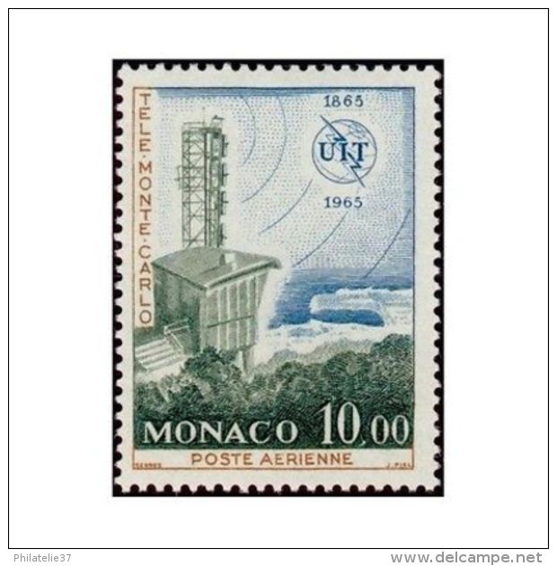 Poste Aérienne Monaco N°84 - Poste Aérienne