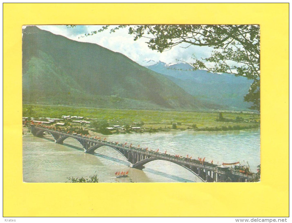 Postcard - China, Tibet    (V 27422) - Tíbet