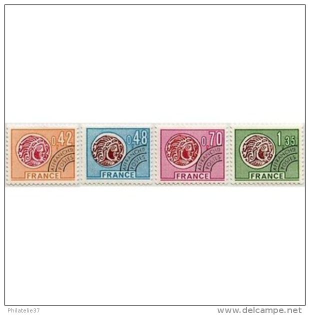 Timbres Préoblitérés France N°134 à 137 - Sammlungen