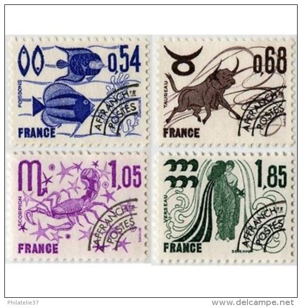 Timbres Préoblitérés France N°146 à 149 - Collezioni