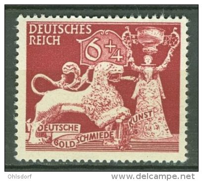 DEUTSCHES REICH 1942: Mi 816 / YT 740, ** MNH - KOSTENLOSER VERSAND AB 10 EURO - Unused Stamps