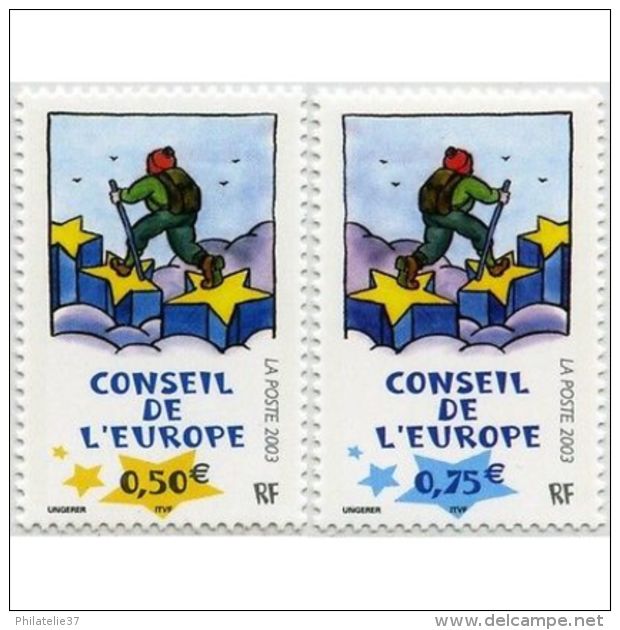 Timbres De Service France N°126 Et 127 - Other & Unclassified