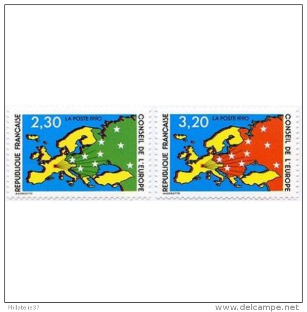 Timbres De Service France N°104 Et 105 - Other & Unclassified