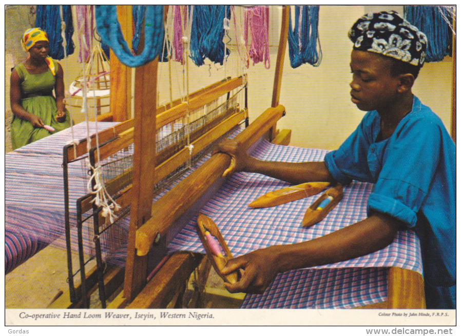 Western Nigeria - Iseyin - Hand Loom Weaver - Nigeria