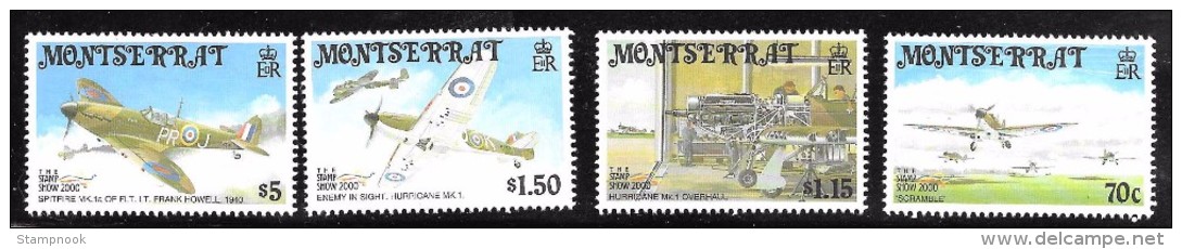 Montserrat Scott  1003-06 Stamp Show  Mint NH VF  CV 8.30 - Montserrat