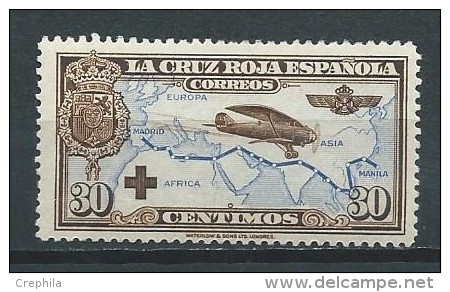 Espagne - Poste Aérienne - 1926 - Y&T 12 -Neuf ** - Correo Urgente