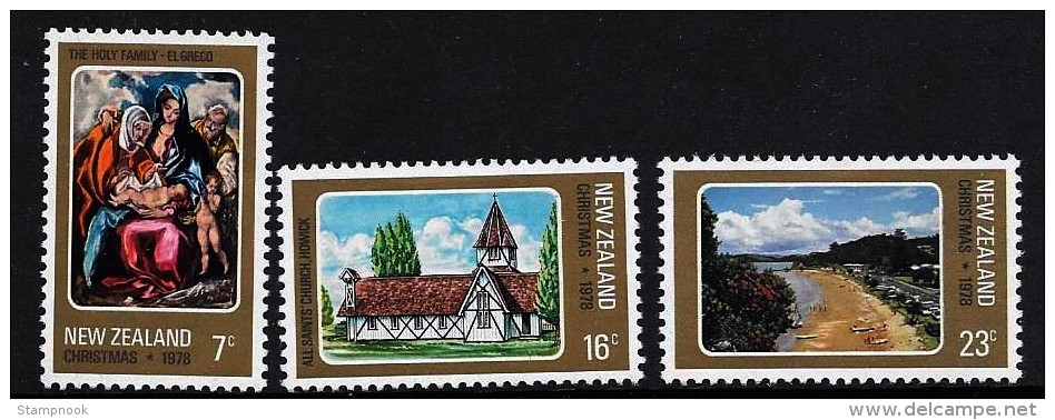 New Zealand Scott   671-73 Mint Light Hinge VFine - Used Stamps