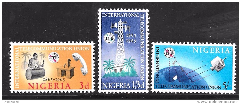 Nigeria Scott   175-77 Mint NH VFine  CV 7.85 - Nigeria (1961-...)