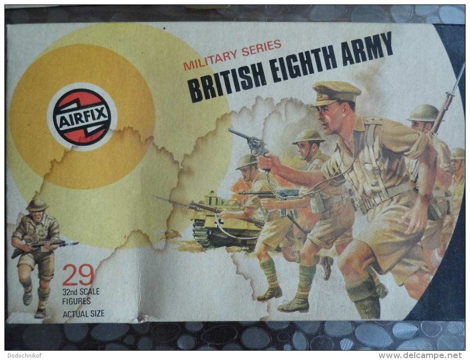Airfix - British Eighth Army -dans Les Années 1970 - NO.51456-7 - Militaires