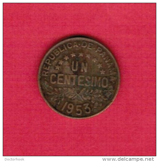 PANAMA   1 CENTESIMO 1953 (KM # 17) - Panamá