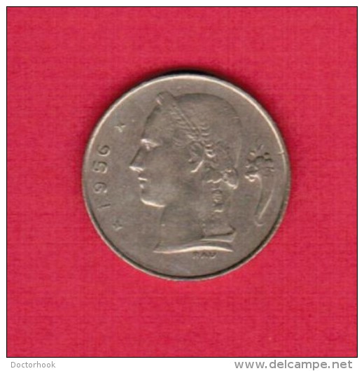 BELGIUM  1 FRANC (FRENCH) 1956  (KM # 142.1) - 1 Franc