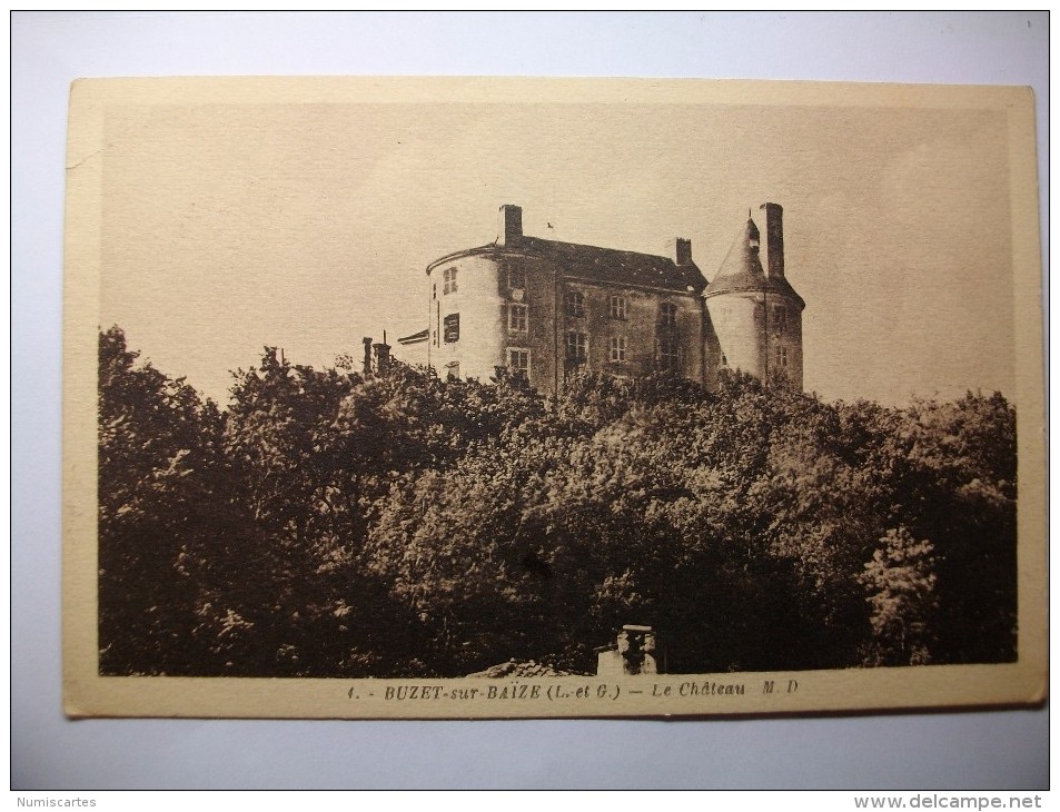 Carte Postale Buzet Sur Baïze Le Chateau (non Circulée) - Autres & Non Classés