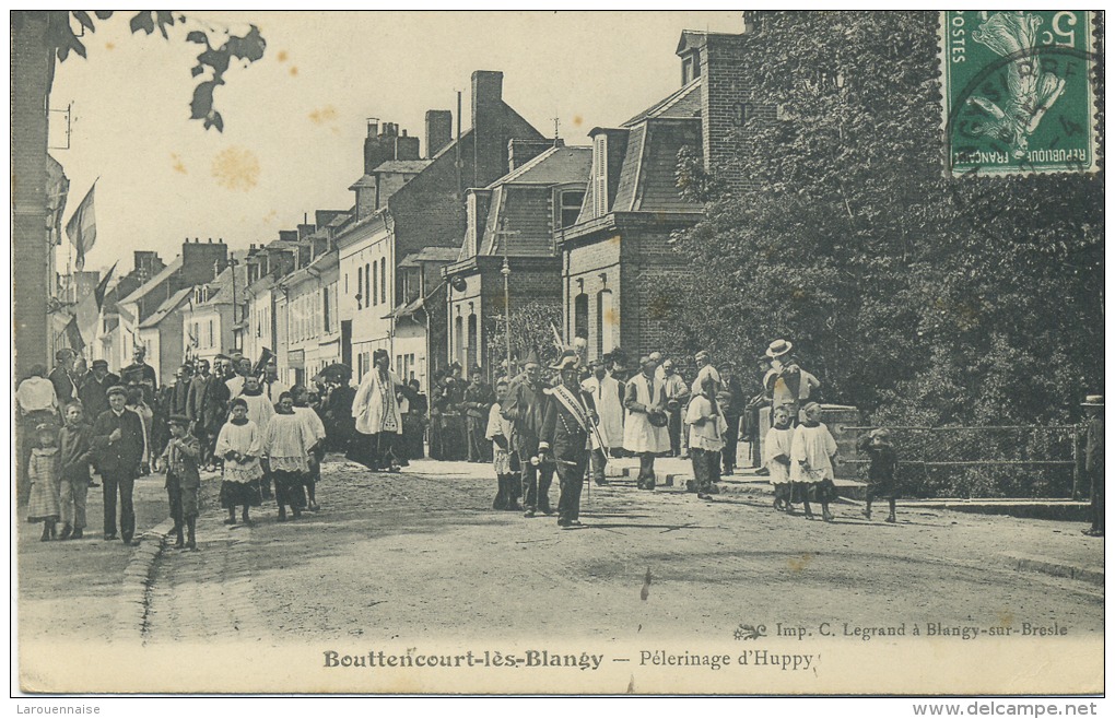 80 - Bouttencourt-les -Blangy - Pelrinage D'Huppy . - Autres & Non Classés