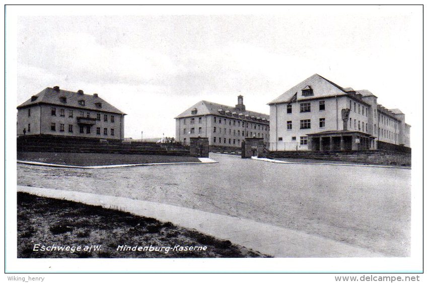 Eschwege - S/w Hindenburg Kaserne - Eschwege