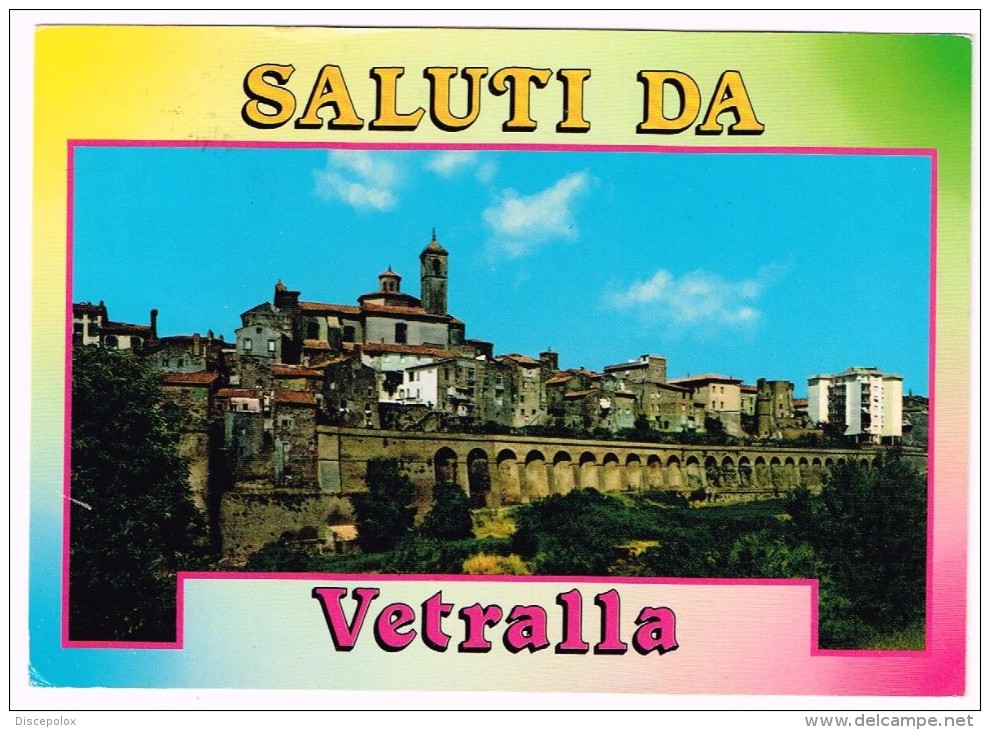 O862 Saluti Da Vetralla (Viterbo) - Panorama Della Città / Viaggiata 1992 - Altri & Non Classificati