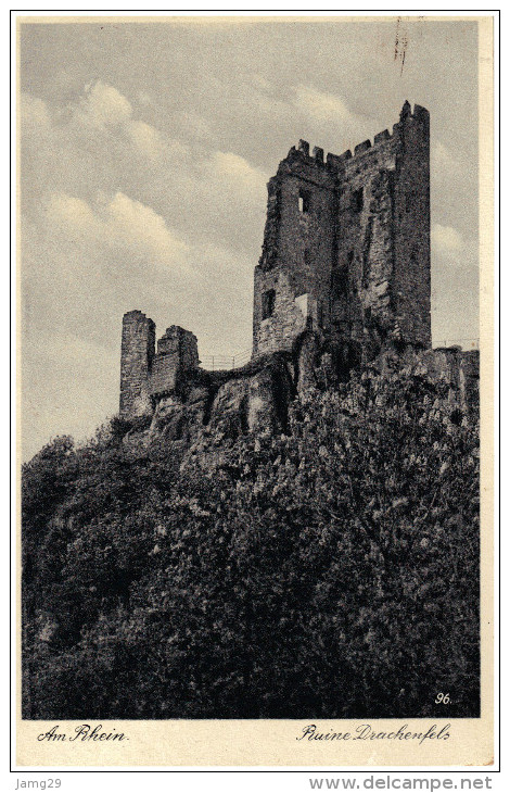 Duitsland/Deutschland, Königswinter, Drachenfels, 1939 - Drachenfels