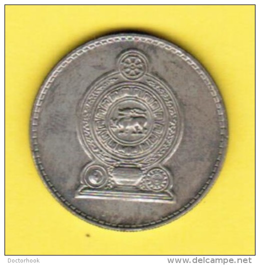 SRI LANKA   1 RUPEE 1982 (KM # 136.2) - Sri Lanka