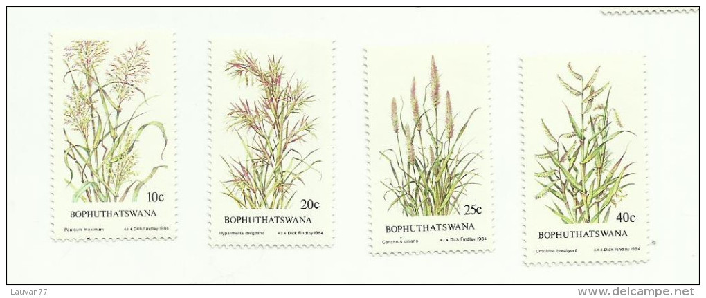 Afrique Du Sud Bophutatswana N°116 à 119 Neufs** Cote 2.75 Euros - Bofutatsuana