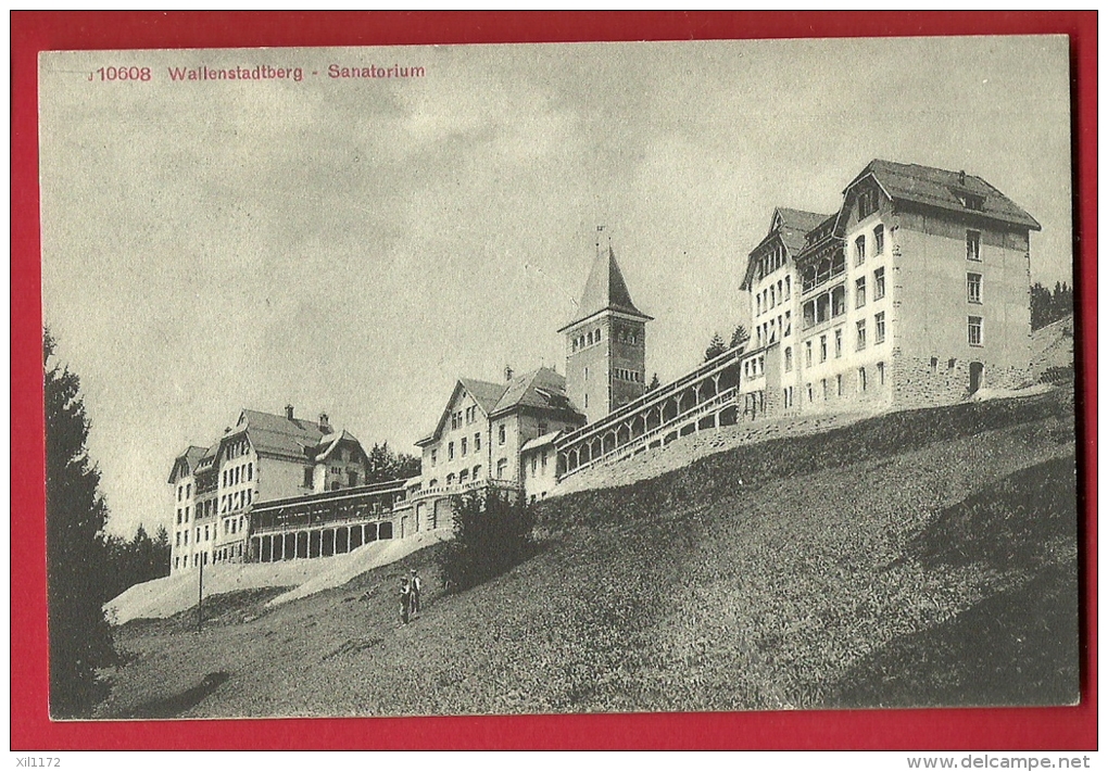 PAI-27  Walenstadtberg  Sanatorium. GElaufen In 1909 - Walenstadt