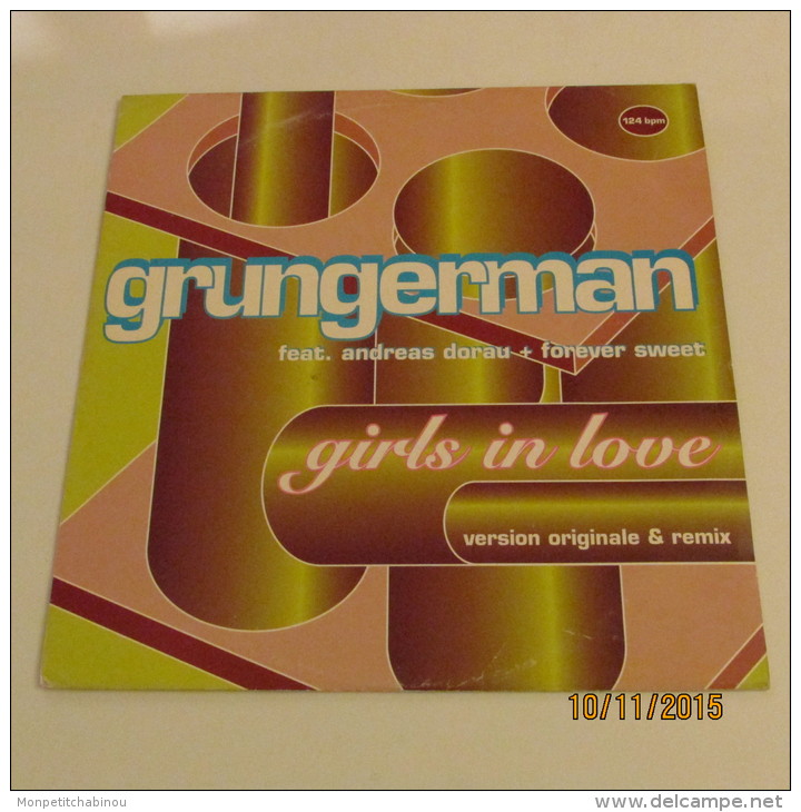 MAXI 45T GRUNGERMAN : GIRLS IN LOVE - 45 T - Maxi-Single