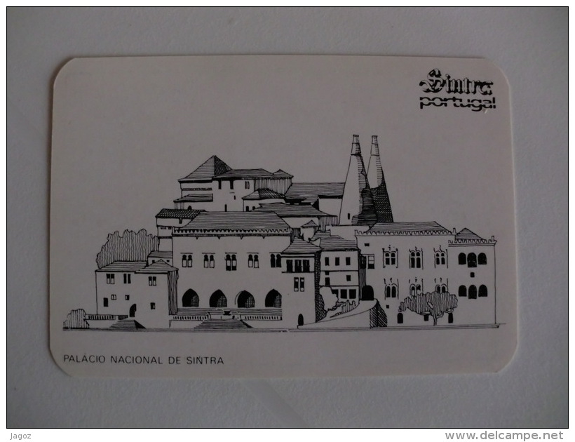 Câmara Municipal De Sintra Palácio Nacional De Sintra Portugal Portuguese Pocket Calendar 1988 - Petit Format : 1981-90