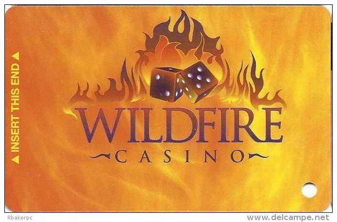 Wildfire Casino Las Vegas - @2003 Slot Card  (Blank) - Cartes De Casino