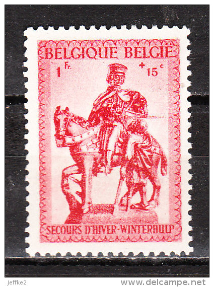 587V12** Petite Griffe Sous BE De BELGIQUE - Variété VARIBEL - MNH** - LOOK!!!! - 1931-1960