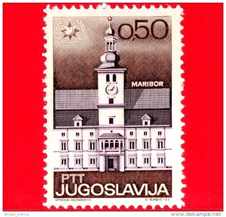 Nuovo - JUGOSLAVIA  - 1967 - Anno Internazionale Del Turismo - Maribor - City-Hall - 0.50 - Neufs