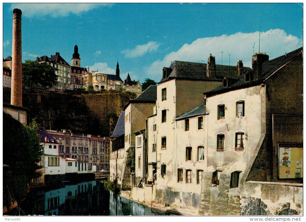 L' ALZETTE  PITTORESQUE  AU  GRUND        (VIAGGIATA) - Esch-sur-Alzette