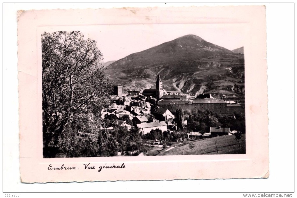 Carte Embrun Eglise Flamme Gap Napoleon - Embrun