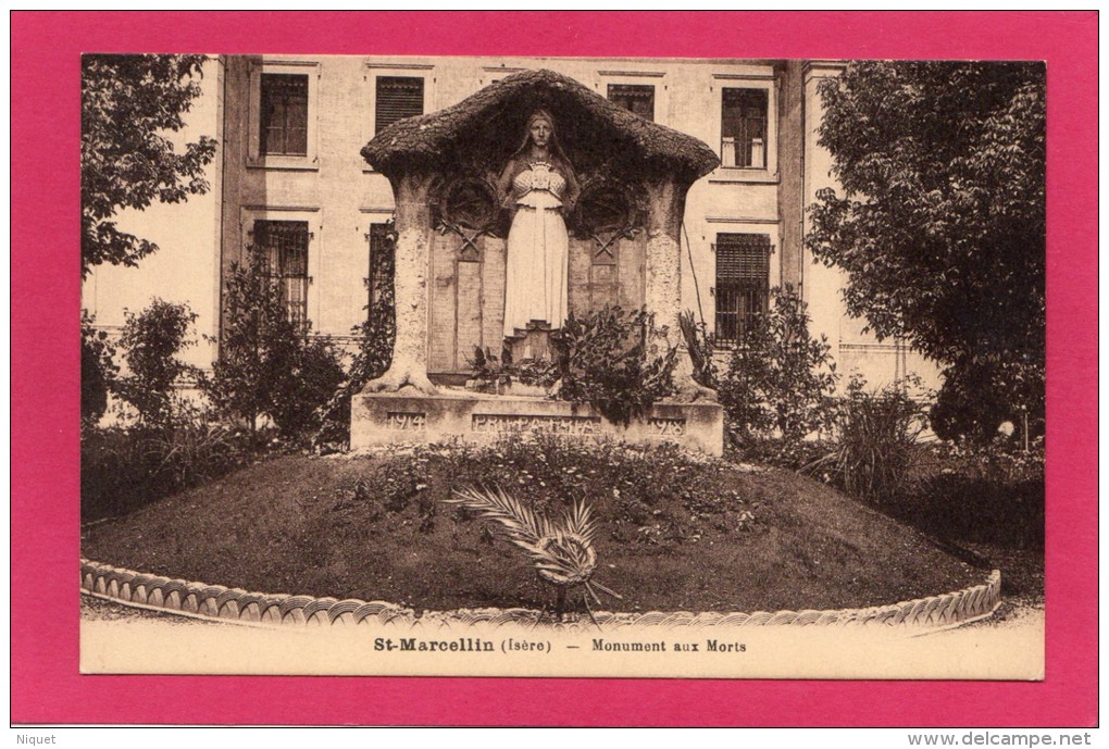 38 ISERE ST-MARCELLIN, Monument Aux Morts, Guerre 14-18 - Monuments Aux Morts