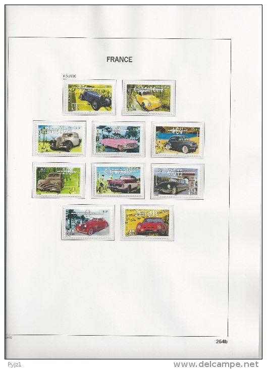 2000 MNH France année complète, year collection , (14 scans), postfris**