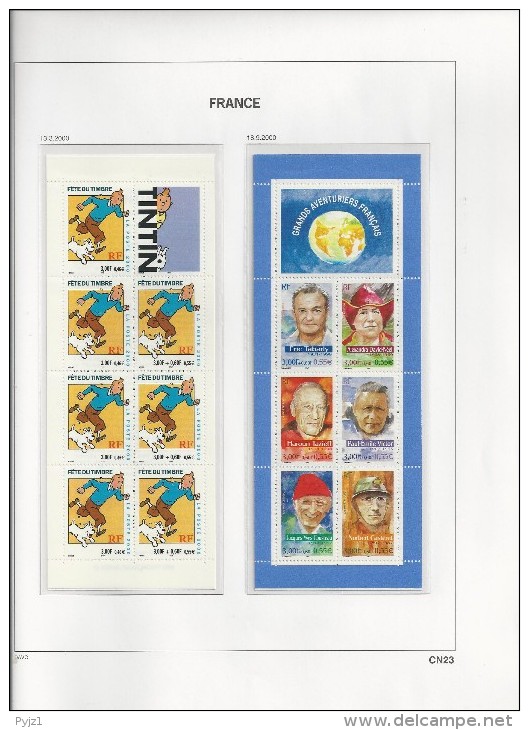 2000 MNH France année complète, year collection , (14 scans), postfris**