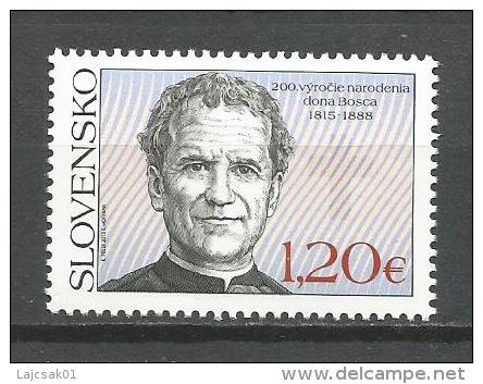 Slovakia 2015. 200th Birth Anniversary  Of Don Bosco MNH - Ungebraucht