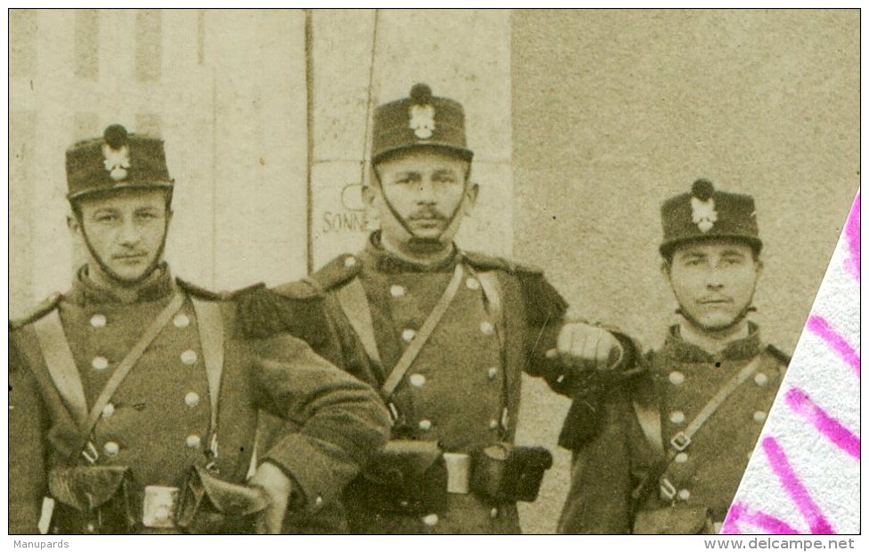 54 TOUL / CARTE PHOTO / 160e RI ( TOUL ) / POSTE DE GARDE / 160e REGIMENT D' INFANTERIE - Toul