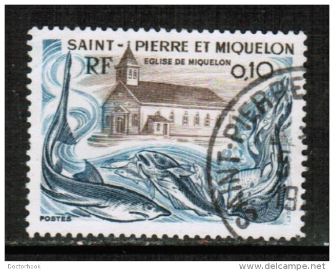 ST.PIERRE &amp; MIQUELON  Scott # 437 VF USED - Oblitérés