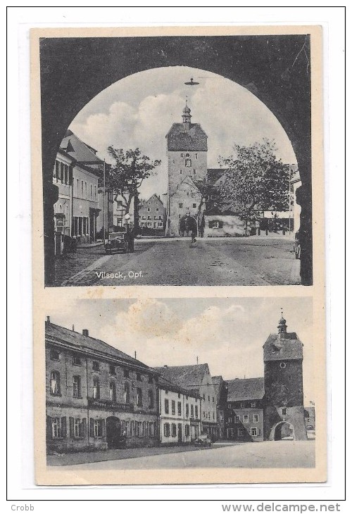 8504 - VILSECK, Carte à 2 Vues - Amberg