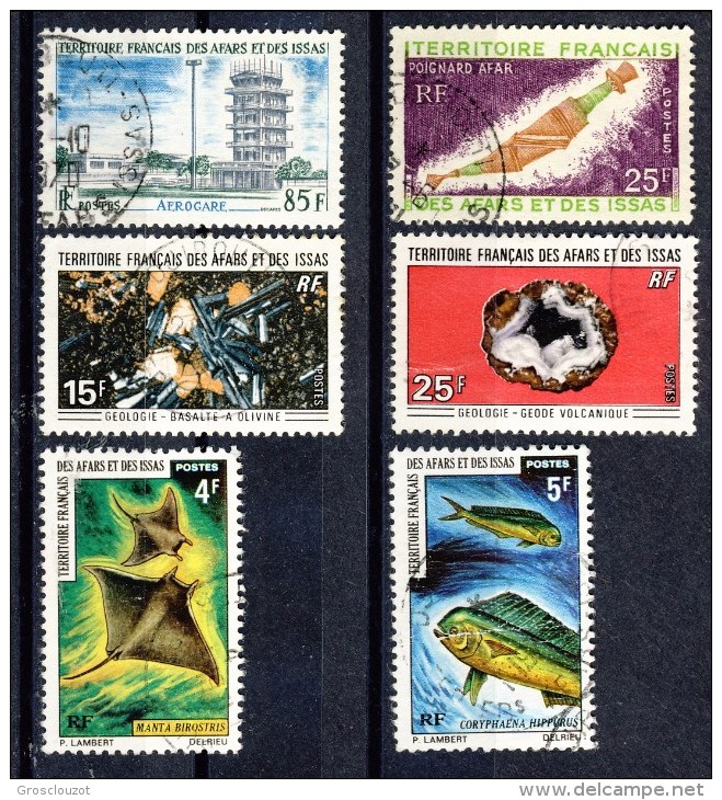 Afars Et Issas Piccolo Lotto Di Usati - Used Stamps