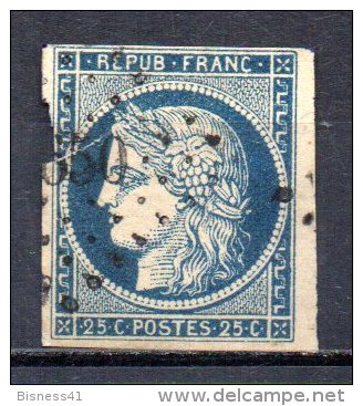 5/ France  : N° 4 Oblitéré  , Cote : 60,00 € , Disperse Belle Collection ! - 1849-1850 Cérès