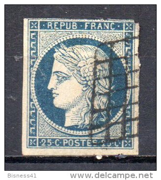5/ France  : N° 4 Oblitéré  , Cote : 60,00 € , Disperse Belle Collection ! - 1849-1850 Cérès