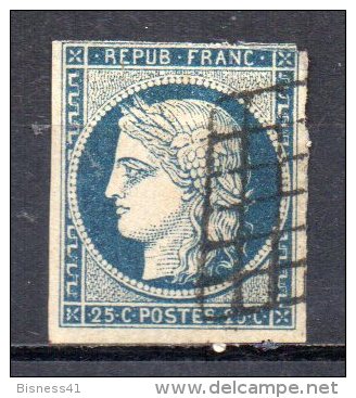 5/ France  : N° 4a Oblitéré  , Cote : 70,00 € , Disperse Belle Collection ! - 1849-1850 Ceres