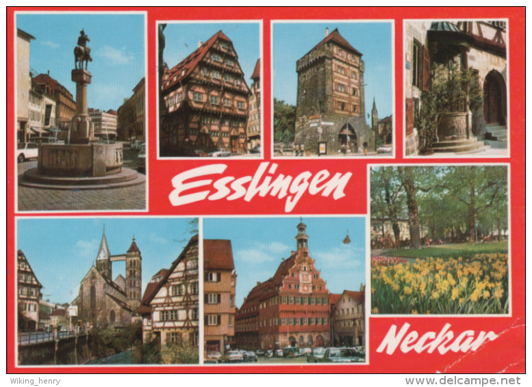 Esslingen Am Neckar - Mehrbildkarte 8 - Esslingen