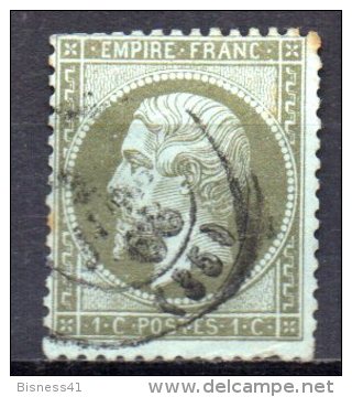 5/ France  : N° 19 Oblitéré  , Cote : 45,00 € , Disperse Belle Collection ! - 1862 Napoléon III