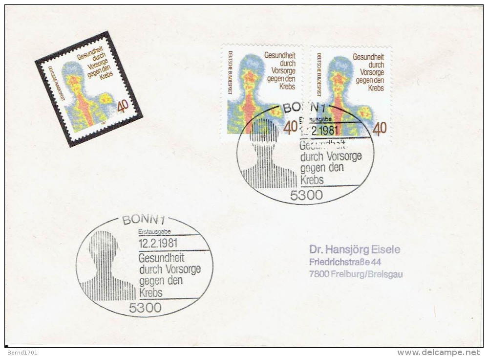 Germany - Mi-Nr 1089 FDC (a572)- - 1981-1990