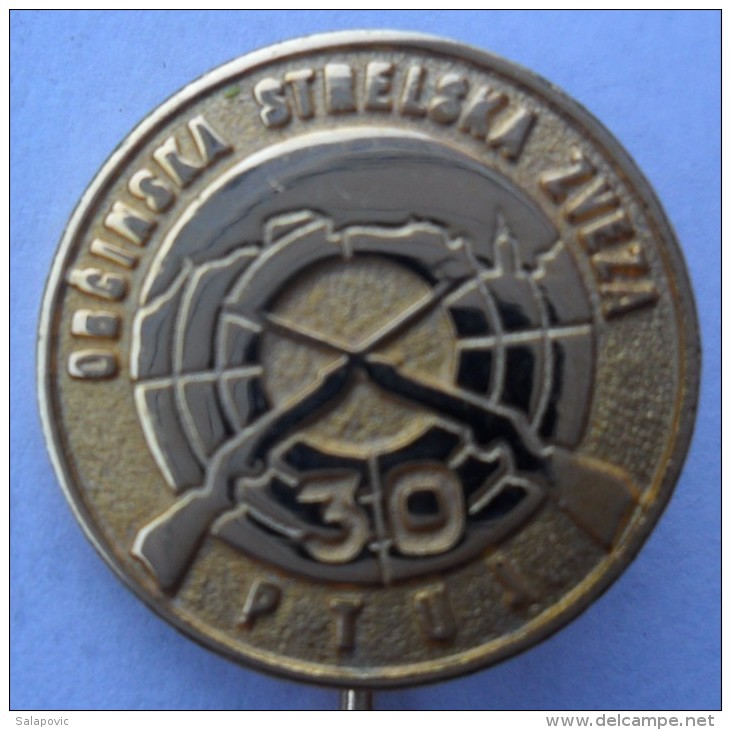 ARCHERY / SHOOTING - Union PTUJ, Slovenia OBCINSKA STRELSKA ZVEZA PINS BADGES  Z - Boogschieten