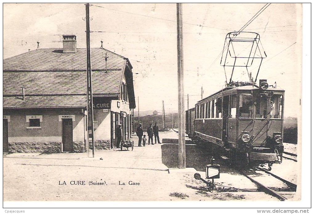 LA CURE .(SUISSE ) . LA GARE . - Sonstige & Ohne Zuordnung