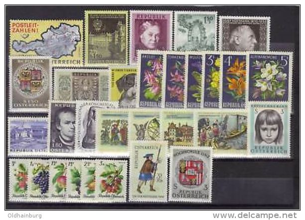 1362b: Österreich- Jahrgänge 1964- 1978 Feinst ** Postfrisch Komplett - Collections